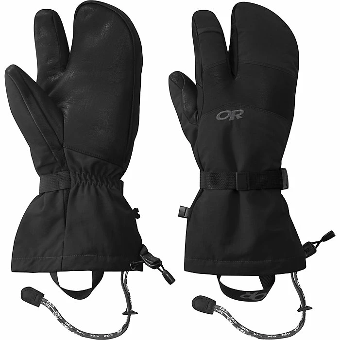 Cheap 👏 Outdoor Research Men's Highcamp 3 Finger Glove 👍 1 Cheap 👏 Outdoor Research Men's Highcamp 3 Finger Glove 👍
