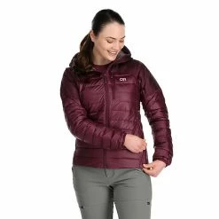 Hot Sale ✔️ Outdoor Research 👩 Women's Helium Down Hooded Jacket ✔️ -Outdoor Research sale shop 10493628x1015202 zm