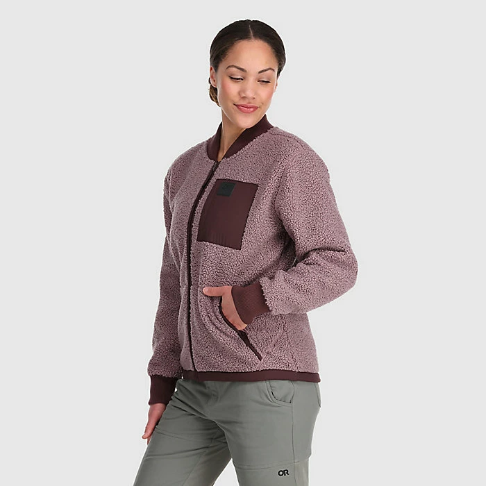 Outlet 👍 Outdoor Research 👩 Women's Juneau Sherpa Fleece Jacket 💯 4 Outlet 👍 Outdoor Research 👩 Women's Juneau Sherpa Fleece Jacket 💯 - Image 4